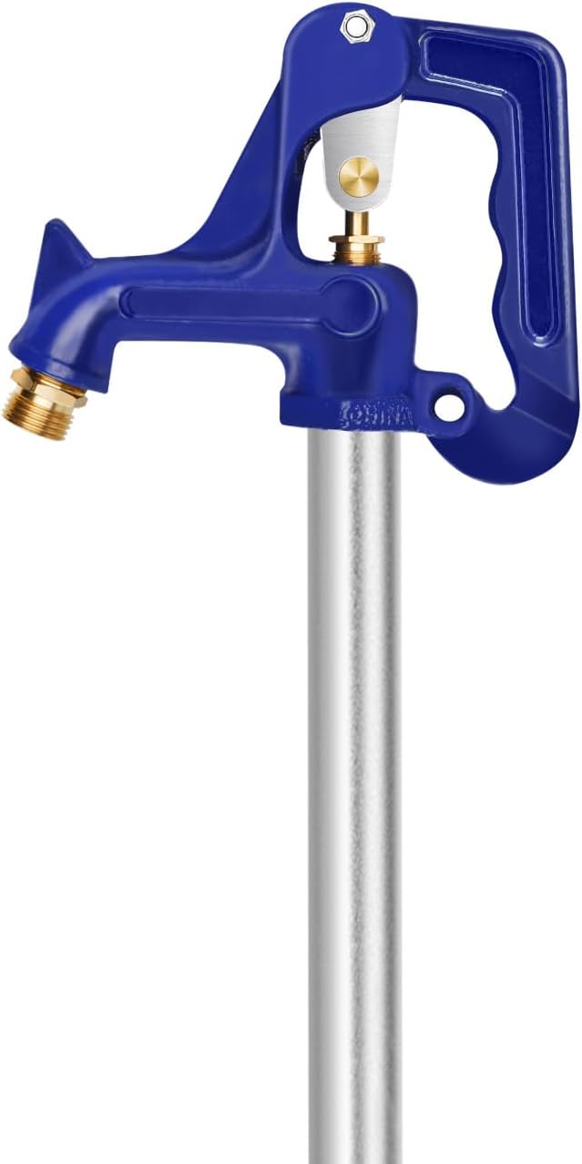 3.25FT Frost-Free Yard Hydrant, Freezeless Frost Proof Hydrant,Water Hydrant 3/4" Pipe Connection,Total Length 3.25ft, 12" Bury Depth,for Yard,Garden,Pasture Irrigation and Drinking