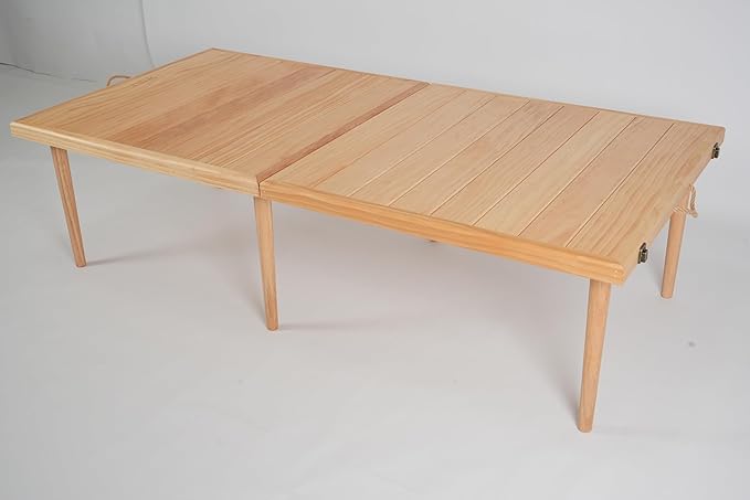 30×30-inch Bohemian Style Picnic Table with 60×30-inch Tabletop and Dual Height Adjustment for Patio Grilling.