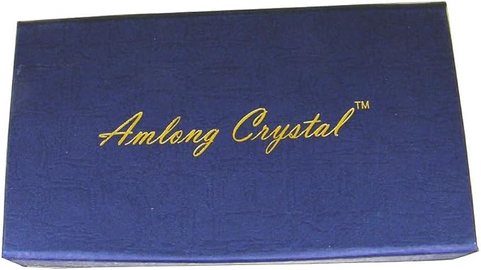 Amlong Crystal 50mm Clear Suncatcher Crystal Ball Prisms Feng Shui X 2Pcs with Gift Box