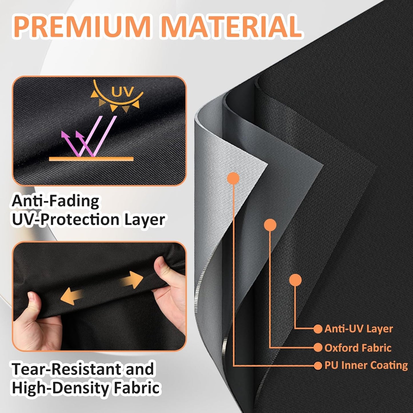 Grill Cover for Pit Boss 3-Burner Ultimate Lift-Off Griddle, Waterproof UV Resistant Pit Boss Cover, Outdoor Grill Accessories for PitBoss Sierra Griddle 3B Ultimate