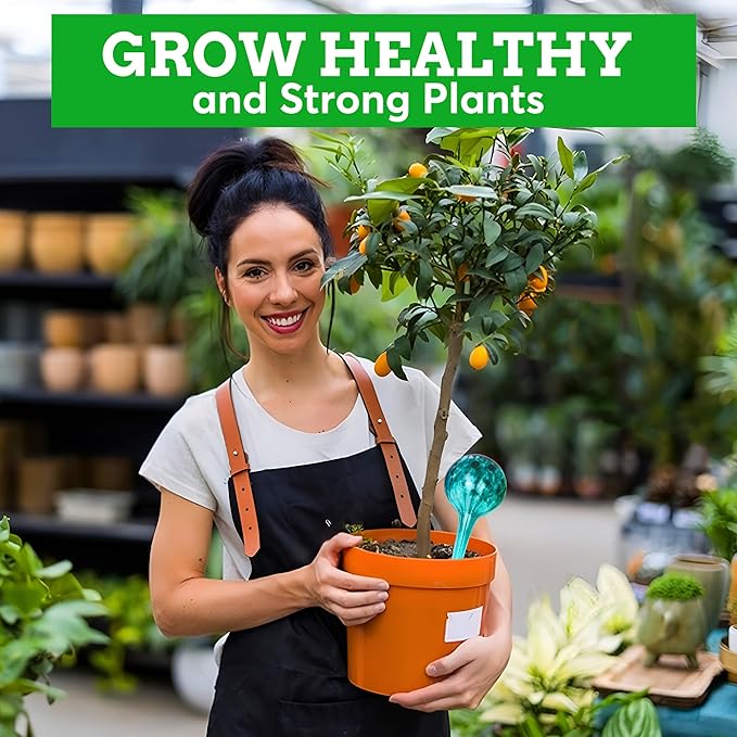 Besti Self-Watering Globes – 4-Pack Extra Large Watering Globes for Plants – Automatic Watering System for Potted Plants – Holds 380-400ml, Waters Plants Up to 2 Weeks (Set of 4 Extra Large)