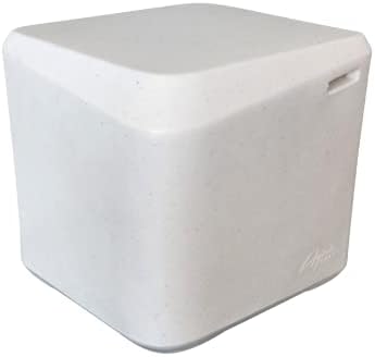 Aqua Outdoors - Small Side Table - for Inside Pool, Sun Shelf & Patio Surfaces - Designed for Shallow Shelves Up to 10” - Compatible with All Pool Types - Poolside & Sun Deck Tanning - White Granite