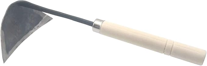 GARASANI Hoe Hand Plow Hoe Korean Style Ho-Mi - Best Organic Gardening (Inverted-Triangle)