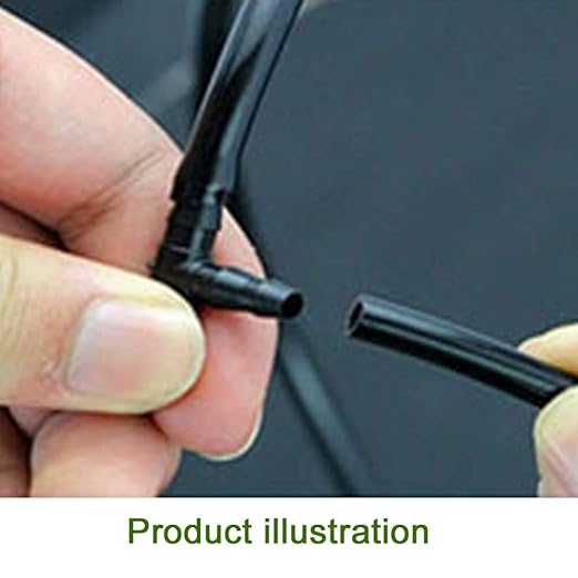 Barbed Connectors Drip Irrigation, 1/4" Universal Barbed Tee Fittings(100pcs 1/4" Tee Fittings)