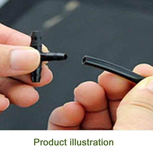 Barbed Connectors Drip Irrigation, 1/4" Universal Barbed Tee Fittings(100pcs 1/4" Tee Fittings)