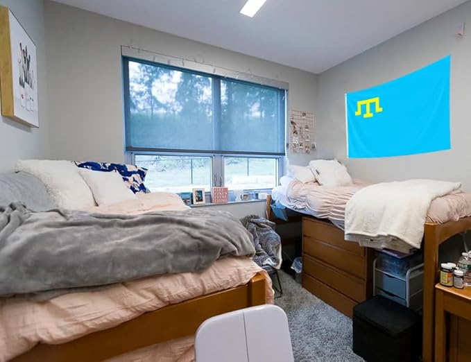 Azerbaijan Flag 2x3FT Azerbaijani National Polyester Flag With 2 Grommets For Patriotic Azerbaijani Themed Festival Events Party Decoration (Crimean Tatars, 2x3FT-3ply)