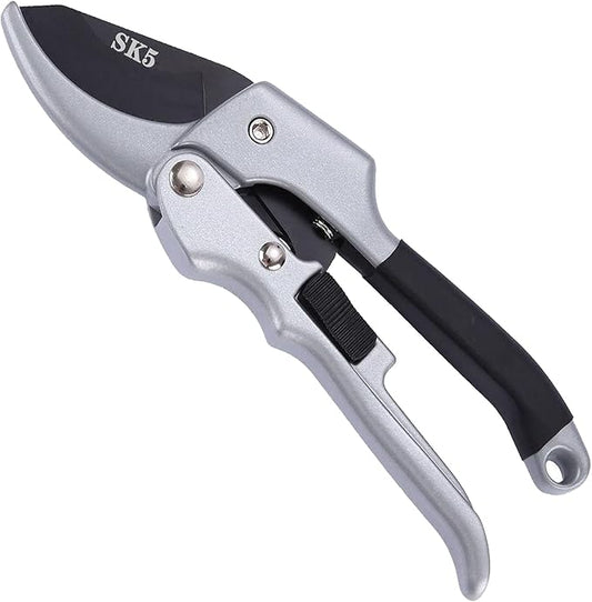 Garden clippers, premium Germany pruners, Work 3 times easier, professional pruning shears, cutting rose, flower, hedge, stem, tree, Sharp gardening scissors, Arthritis weak hand snips (Japanese-1, 1)