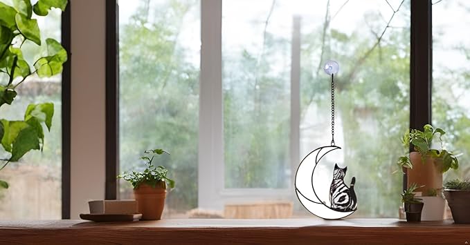 Loss of Cat Tabby Cat American Shorthair Cat Memorial Gifts Stained Glass Cat Gifts for Cat Lovers.