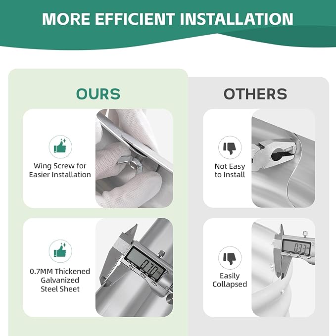 Galvanized Raised Garden Bed - 4x2x1ft Metal Garden Planter Box Outdoor | Steel Raised Bed Kit with Bracing Rods, Gloves for Gardening Vegetables Fruits and Flowers (Silver)