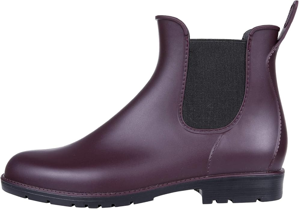Asgard Women's Ankle Rain Boots Waterproof Chelsea Boots