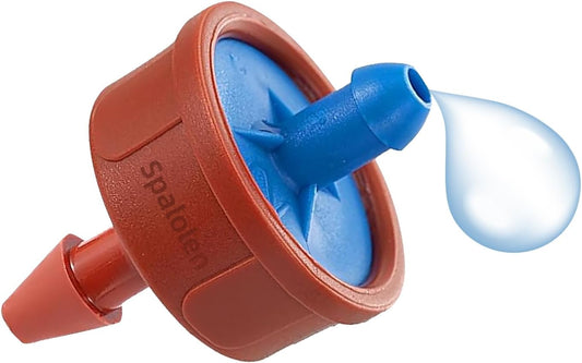 30PCS 0.5 GPH Pressure Compensating Drip Irrigation Spot Watering Drippers/Emitters, Self-Cleaning Constant Flow Drip Irrigation Emitters Heads Irrigation Drippers Parts for Drip Irrigation System