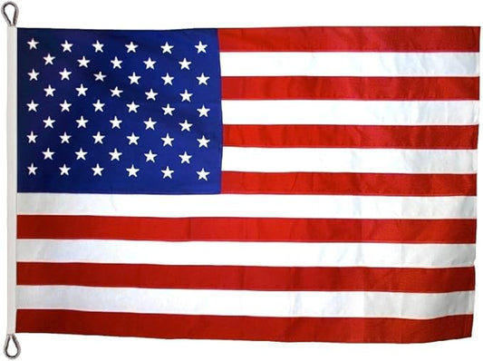 Annin Flagmakers (2428) SolarGuard Nyl-Glo American Flag, Made in USA, 30 x 60 Feet, Nylon