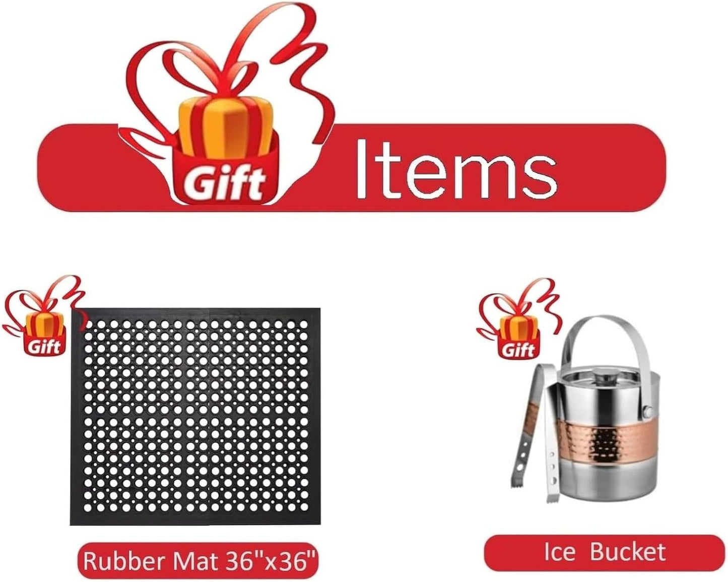 AMS Fireplace | Modeno Branford Package | Light Gray Liquid Propane Gas Fire Pit Table for Outside Patio Bundle with Tank Cover, Wind Guard & SS Burner Lid | Free Ice Bucket & Rubber Mat