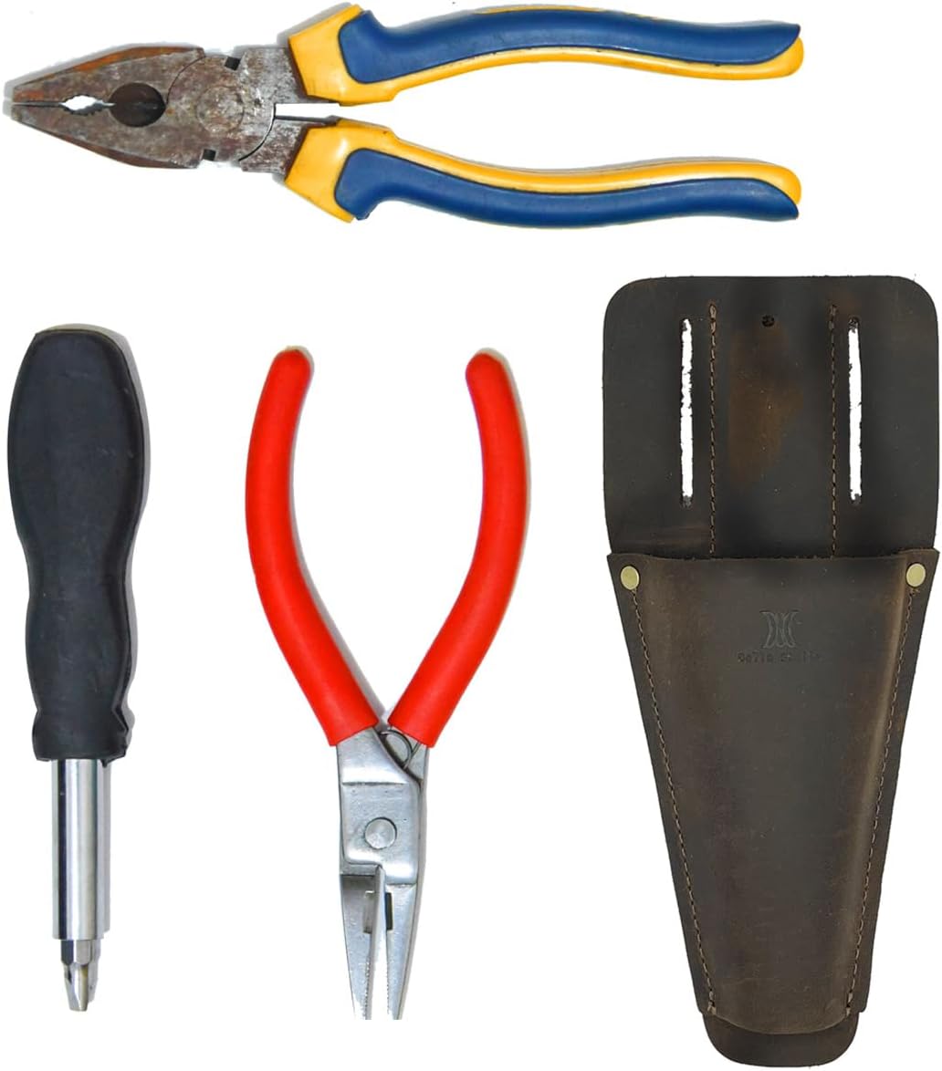 Garden Leather Pruner Sheath,Tool Holster for Gardening Pruning Shears,Durable Scissor Protector Cover