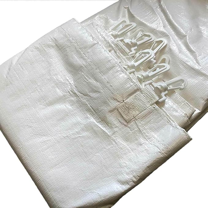 20' x 40' Economy Sidewall Kit for Canopy Tent, Complete Set of (6) White 20' Side Walls for 7' Foot Height Party Frame and Outdoor Canopy Pole Tents, Tent Not Included