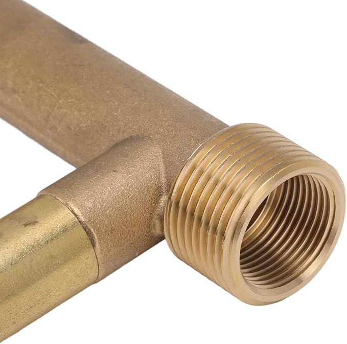 BORDSTRACT Quick Water Intake Valve Key, G1 Male Thread Brass Quick Coupler Valve Hose for Garden Underground Irrigation