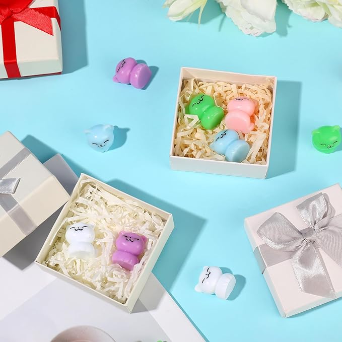 50 Pcs Mini Resin Cats, Miniature Cat Figurines, Cute Small Cat Figures, Tiny Resin Animals Cat DIY Crafts Cake Decor Tiny Home for Micro Landscape Dollhouse Garden