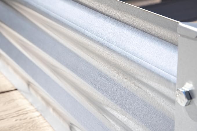 Arrow Sheds GrowIT Galvanized Steel Raised Flower and Plant Bed for The Garden or Greenhouse, 40" x 40" x 11"