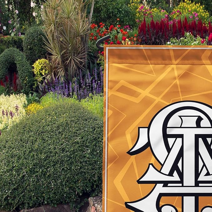 Alpha Tau Omega Licensed Flag Garden 12x19 inches Flag Banner Yard Decor Outdoor Decoration (Alpha Tau Omega #5)