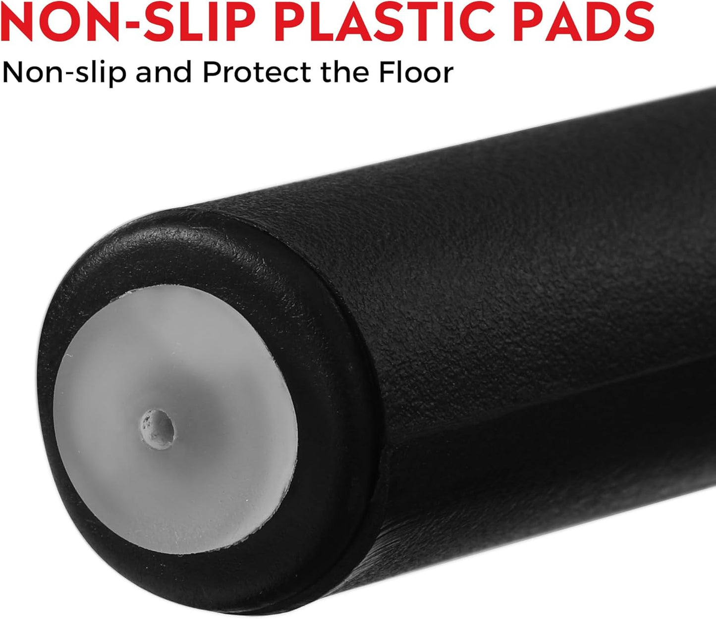 5-Piece Outdoor Dining Set, HDPE Patio Square Bistro Table and Stackable Chairs Sets for 4, Patio Furniture All Weather for Backyard Poolside, Black