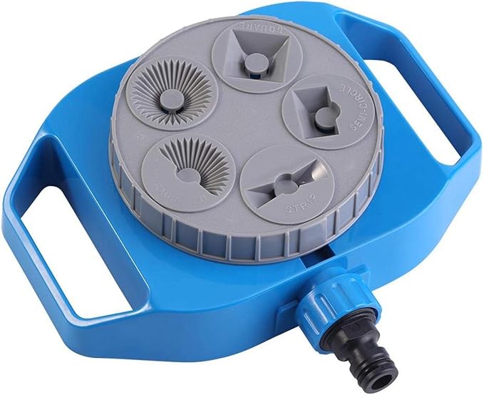 Atyhao Watering Sprinkler 5-Function Multi-use Lawn Irrigation System Plastic Pl Lawn Garden Crop