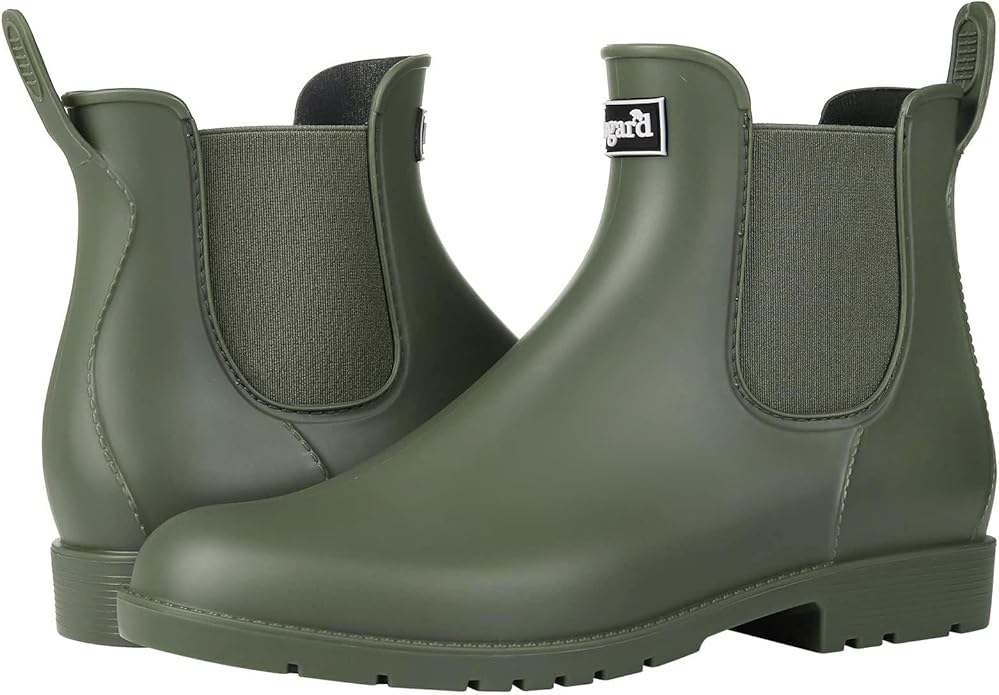 Asgard Women's Ankle Rain Boots Waterproof Chelsea Boots