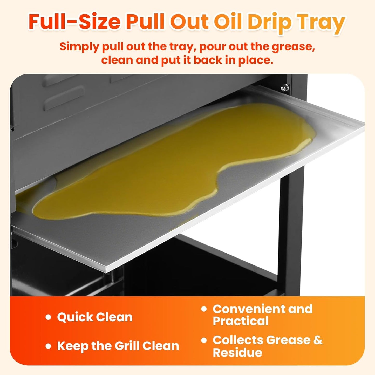 3-Burner Propane Gas BBQ Grill with Porcelain-Enameled Cast Iron Grates, Baking Sheet, 2 Foldable Side Table, 36,900 BTU Stainless Steel Grill for Outdoor Camping Barbecue Grilling Backyard Cooking