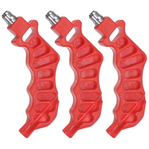 HARFINGTON 3Pcs 2-in-One Drip Irrigation Tubing Hole Punch 8mm for 1/4 Inch Fitting and Emitter Insertion Drip Tube Hole Punch Fitting Insertion Tools for Laying Branch Drip Pipes, Red