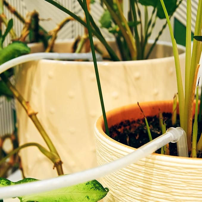 3/8" x 1/2" Clear Plastic PVC Tubing 5ft Flexible Vinyl Tube, [for Garden Irrigation, Water Hose, Fish Tank, Aquarium] - 9.5x12.7mm