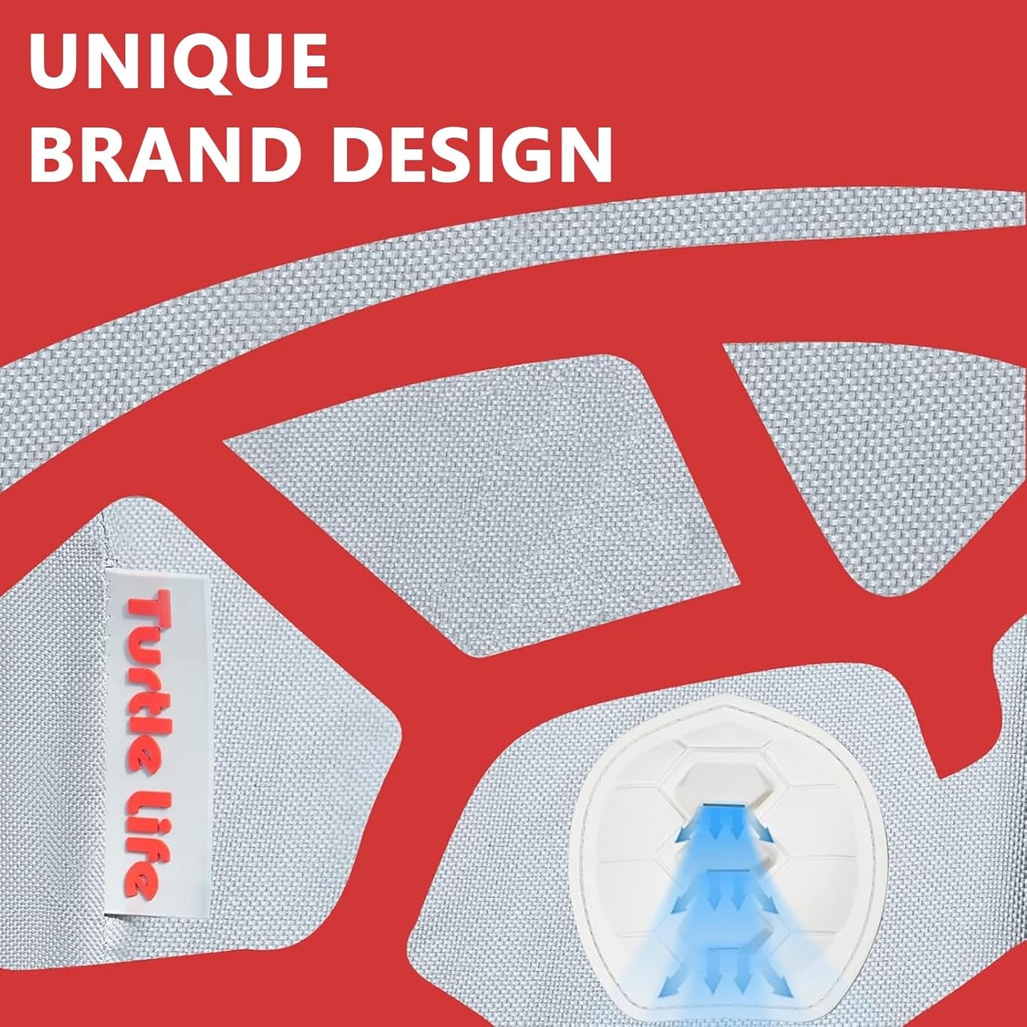 BBQ Grill Cover, 60 Inch Heavy Duty Waterproof 3-4 Burner Barbecue Gas Grill Covers for Weber Genesis Char-Broil Brinkmann, Gray