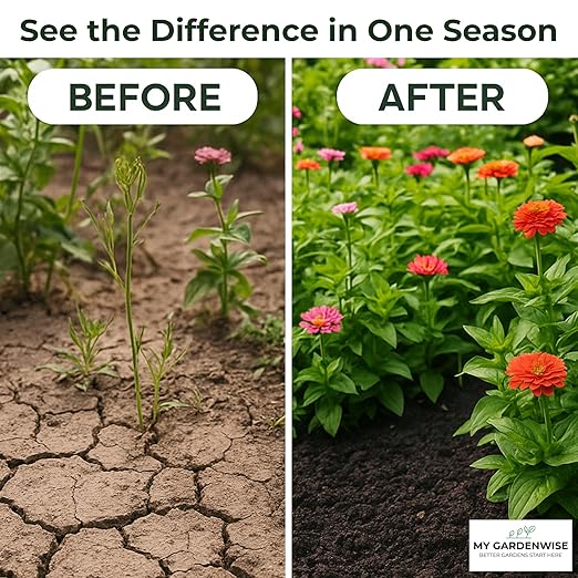 Gypsum for Soil - Calcium for Plants - Gypsum Fertilizer for Gardening, Lawn & Vegetables - Calcium for Garden (10 qts. - 20 lbs.)