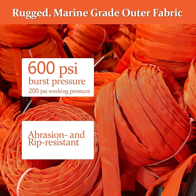 Garden Hose 25ft Made of TPE(Not PVC), with 10 Patterns Sprayer Nozzle, Flexible Water Hose with Swivel-Handle, Solid Brass Fittings, Non-Shrinking, Drinking Water Safe Material, All-weather