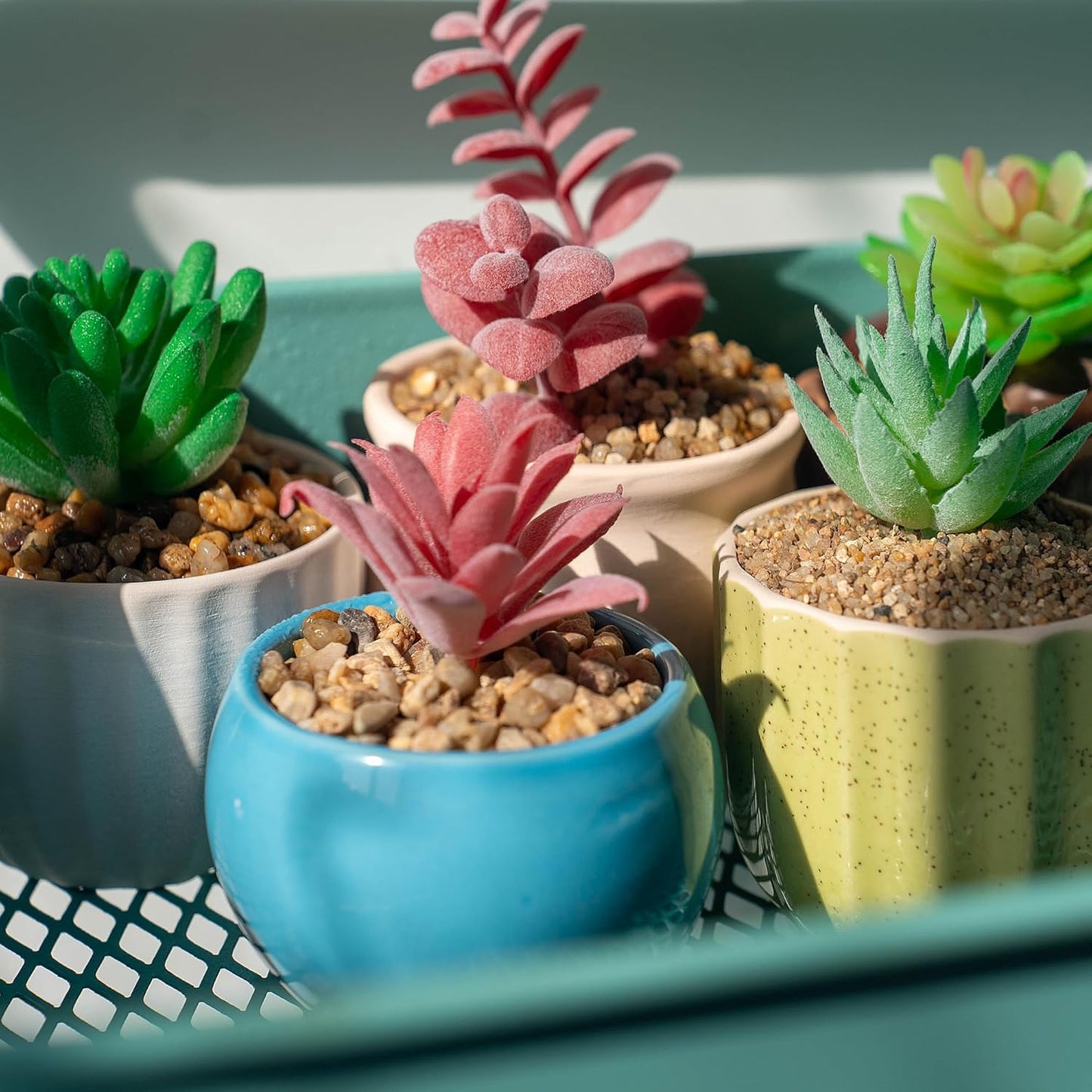 5 lbs Aquarium Gravel, 2-4mm Fish Tank Gravel, Succulent Cactus Pea Gravel for Indoor Plants, River Rocks for Gardening, Flower Pots, Vase Fillers, Garden Landscaping