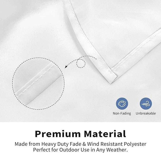 Barbados Barbadian Flag Garden Yard House 2x3 ft Flags Double Sided Print Banner Indoor Outdoor Party Home Decorations for Boat Dorm House Balcony