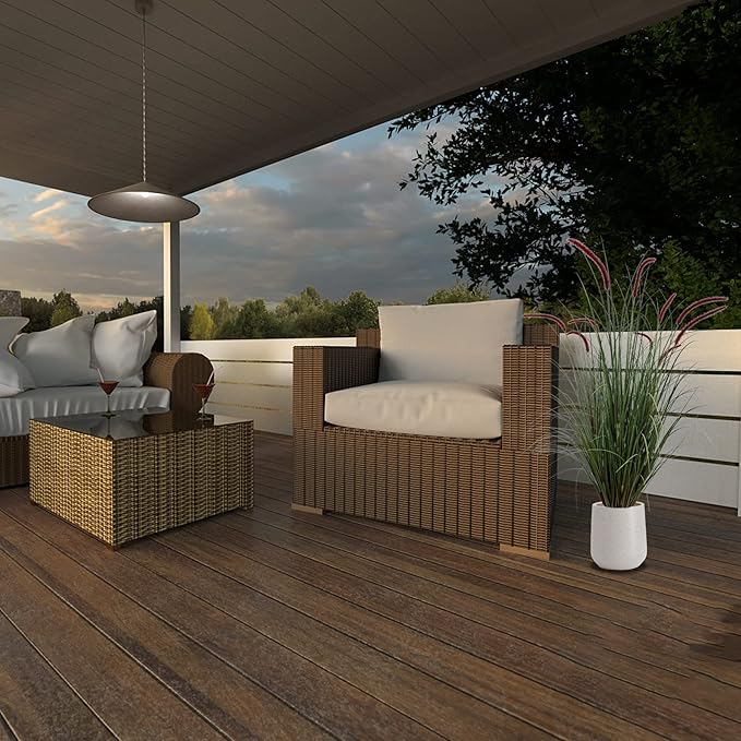 Artificial Plant 47in(2pack) Tall Artificial Grass Plant,Faux Plants Indoor Home Decorative Artificial Plants & Flowers in Pot Fake Plant, House Plant Indoor