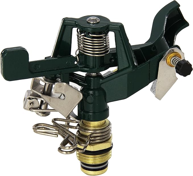 20 Pack - Orbit 1/2 Inch Zinc Impact Sprinkler Head, Lawn and Yard Watering