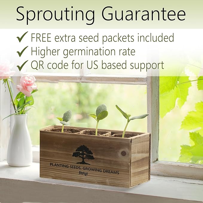 Bonsai Tree Kit – 3X Unique Japanese Bonzai Trees | Complete Indoor Starter Kit for Growing Bonsai Plants with Tools & Planters – Gardening Gifts for Women & Men