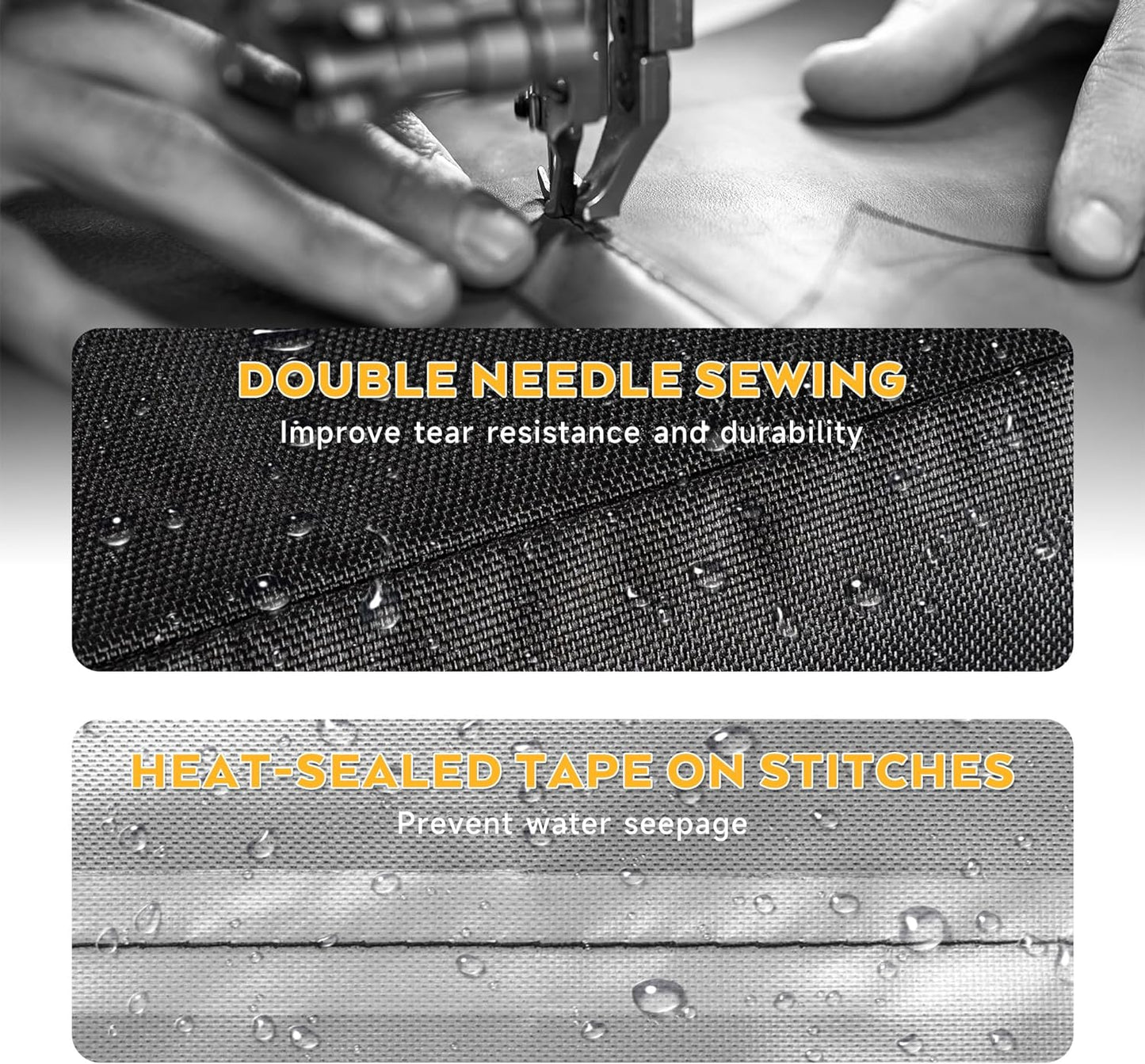 Grill Cover for Magma Boat Grill, Heavy-Duty 600D BBQ Cover for Magma Pontoon Boat Grill