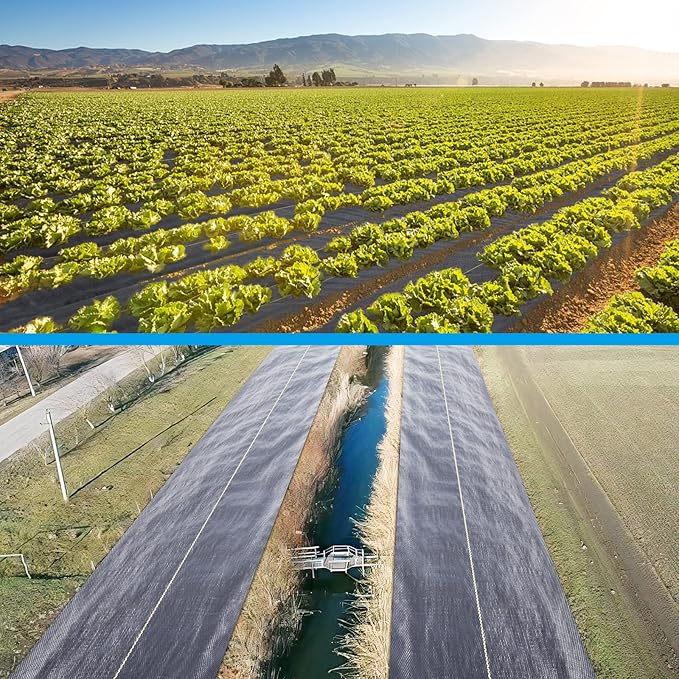 3ft x300ft Black Weed Barrier Landscape Premium Fabric-Heavy Duty Woven Ground Cloth with Superior Permeability Weed Control Convenient Design