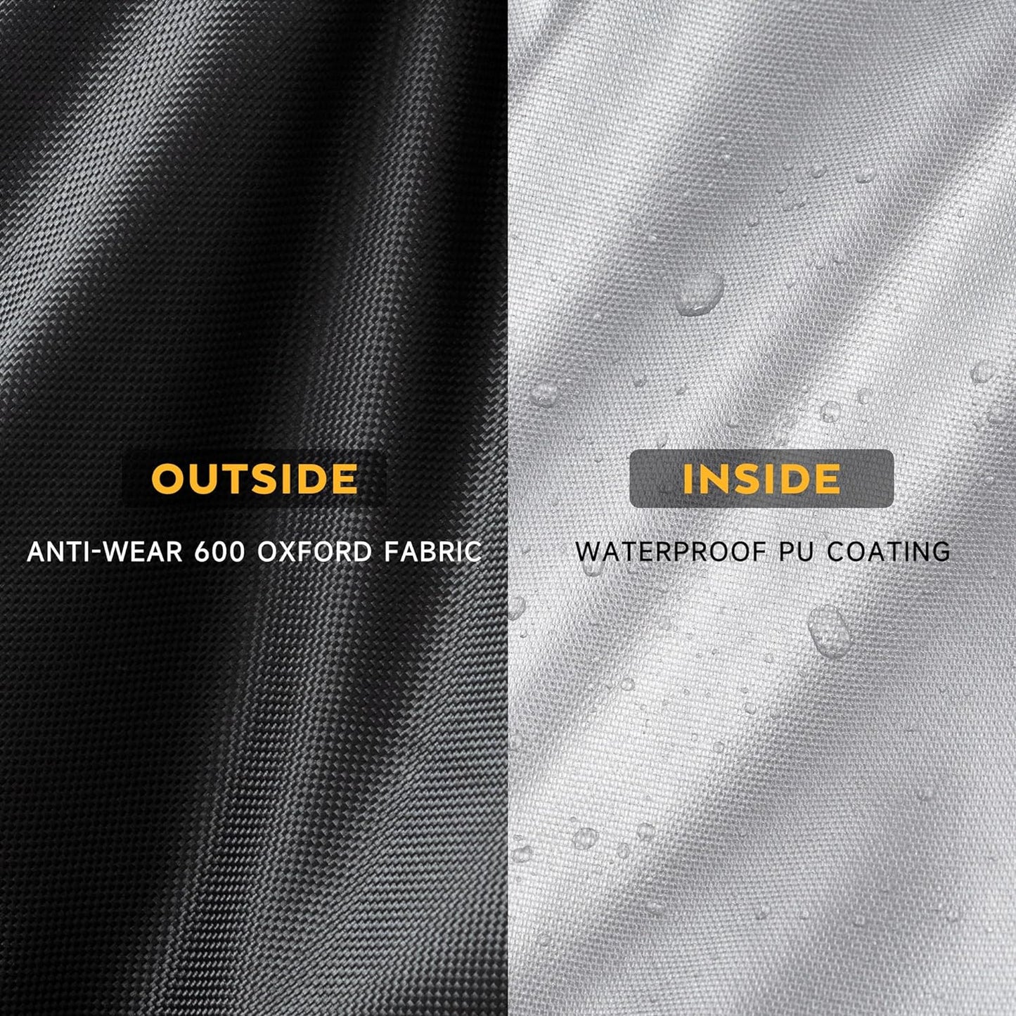 Grill Cover for Magma Boat Grill, Heavy-Duty 600D BBQ Cover for Magma Pontoon Boat Grill