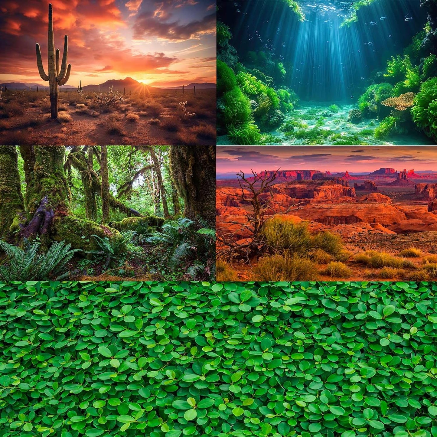 Aquarium Background Diverse Collection of Aquatic Plants Seagrasses Terrarium Background Redwood Root Moss Tropical Style Underwater Plants Fish Tank Background Under The Sea Aquarium Backdrop 72x24in