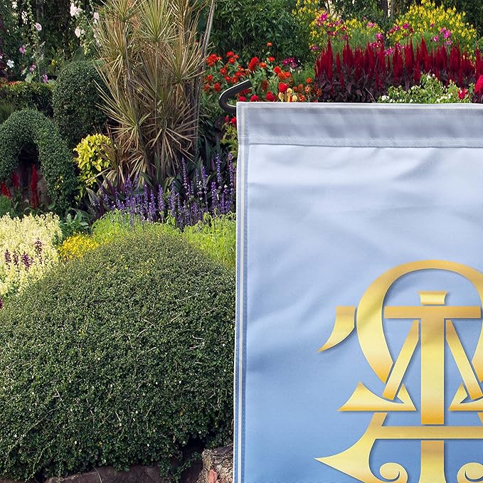 Alpha Tau Omega Licensed Flag Garden Flag Banner Yard Decor Outdoor Decoration (Alpha Tau Omega #2)